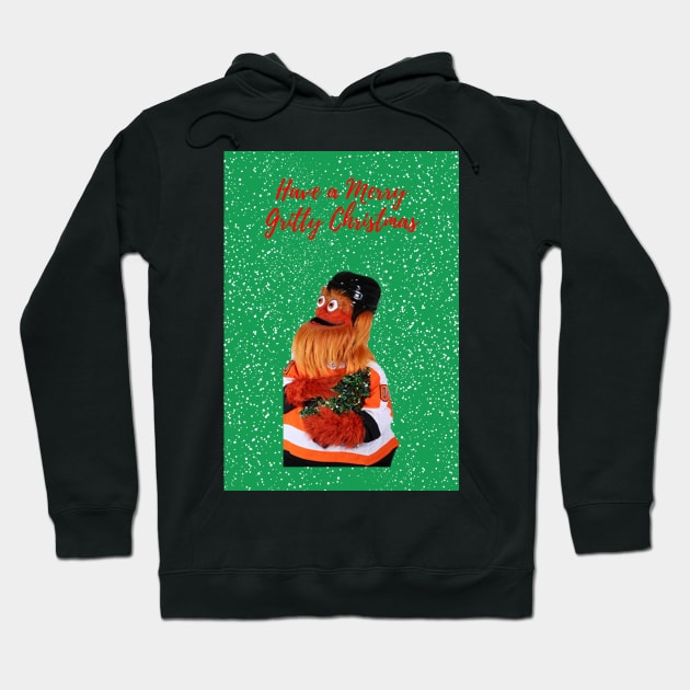 have a merry gritty christmas! Hoodie by cartershart